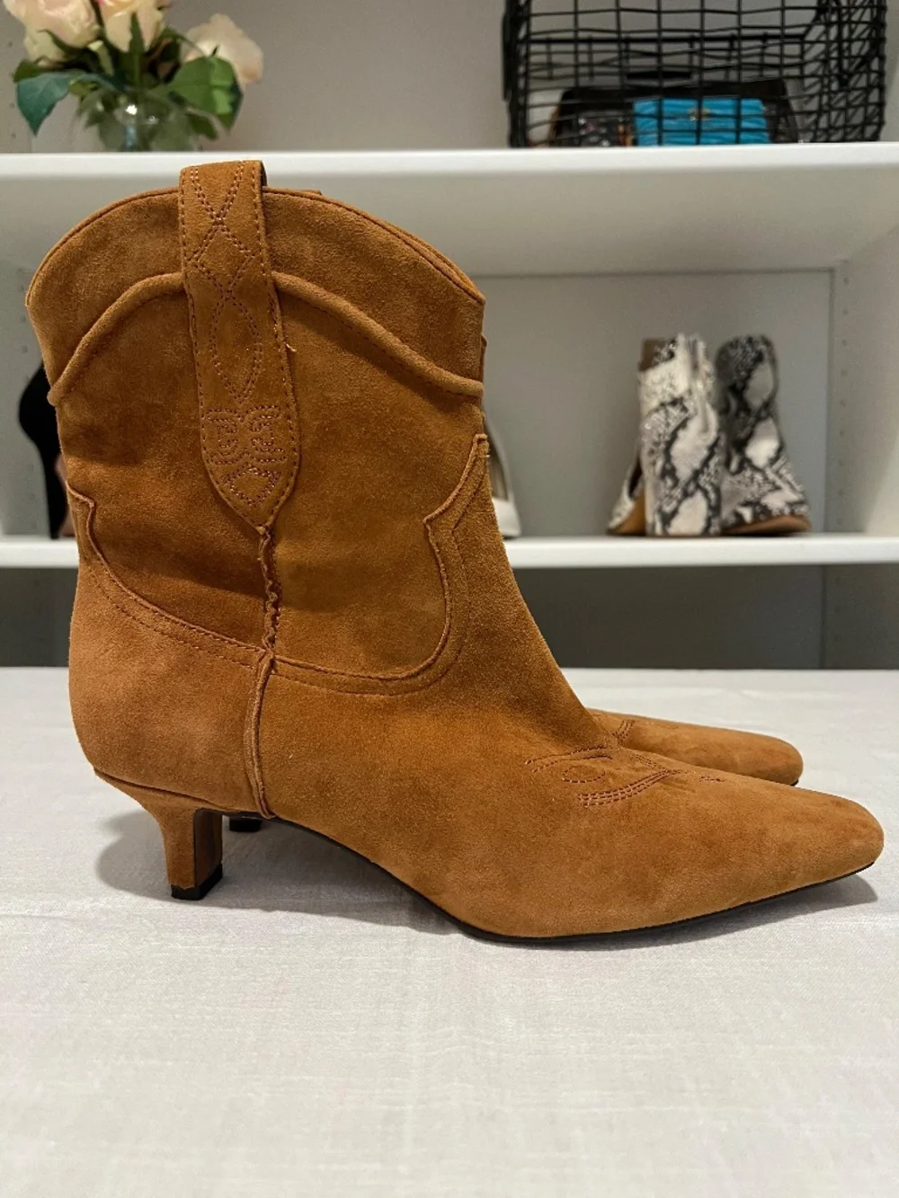 Sam Edelman - Taryn Western Bootie - Frontier - Size 8 - NWOB